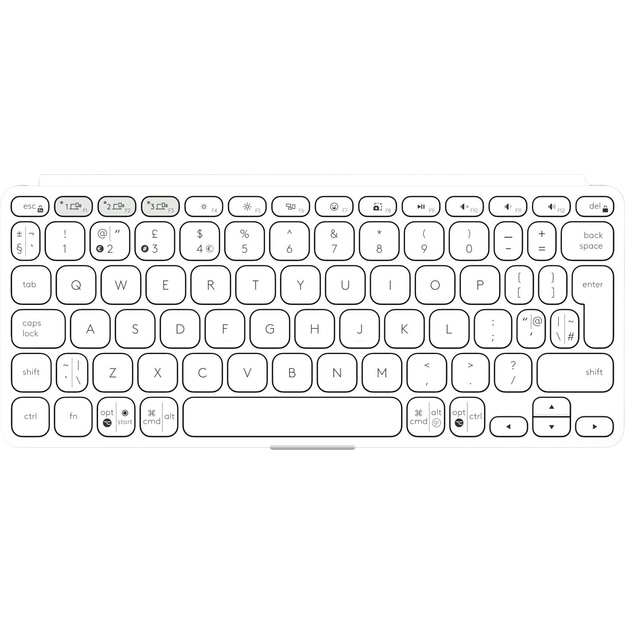 KEYBOARD BLUETH KEYS-TO-GO 2/LIGHT GRAY 920-012985 LOGITECH