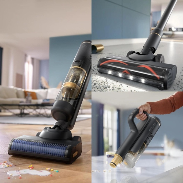 Vacuum Cleaner|PHILIPS|XW7264/11|Dry&wet|3-in-1 stick vacuum|Black|Bagless|Battery| 4.5 kg|XW7264/11