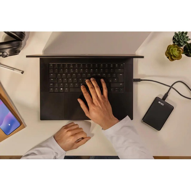 External HDD|WESTERN DIGITAL|Colour Black|1000 GB|WDBLSS0050BBK-WESN