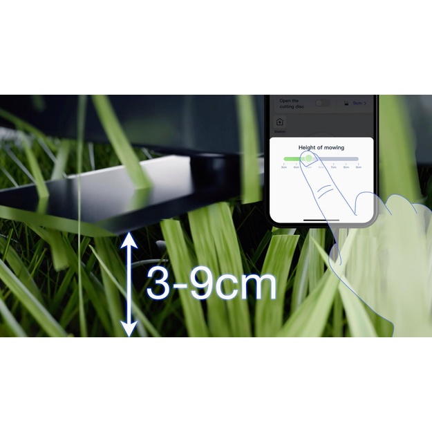 GRASS MOWER ROBOT LIDAR PRO/GOAT A1600 LIDAR PRO ECOVACS
