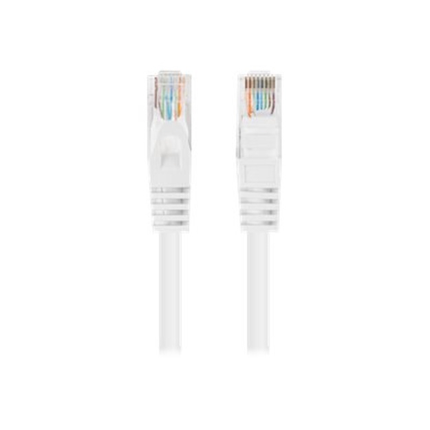 LANBERG Patchcord Cat.6 UTP 0.25m white 10-pack