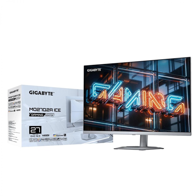 Monitor|GIGABYTE|27  |2560 x 1440 pixels|Quad HD|Native aspect ratio 16:9|QD-OLED|Flat|MO27Q2AICEEK