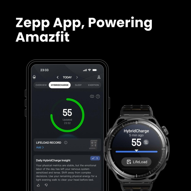 SMARTWATCH BALANCE 3/BLACK TITAN W2677GL4N AMAZFIT