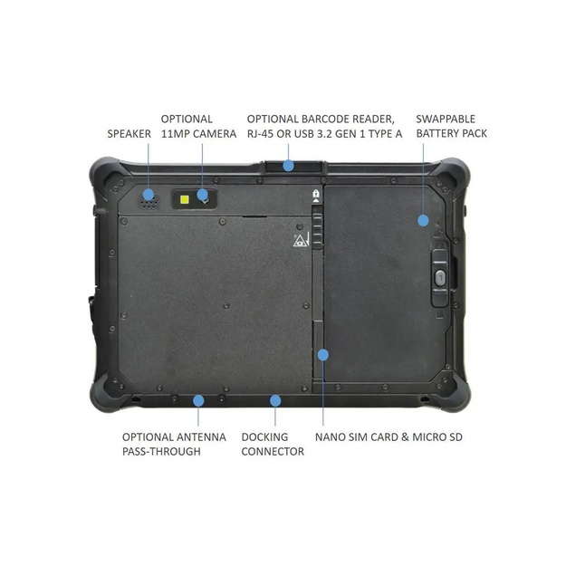 TABLET R8AA1 CI5-1230U 8 /8/128GB R8H1P1DEBBLX DURABOOK