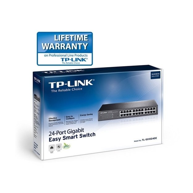 Komutatorius 24PORT 1000M TL-SG1024DE TP-LINK