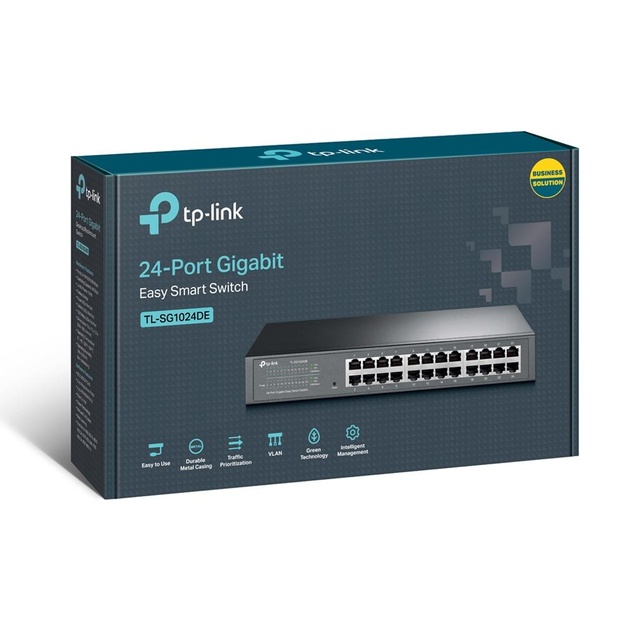 Komutatorius 24PORT 1000M TL-SG1024DE TP-LINK