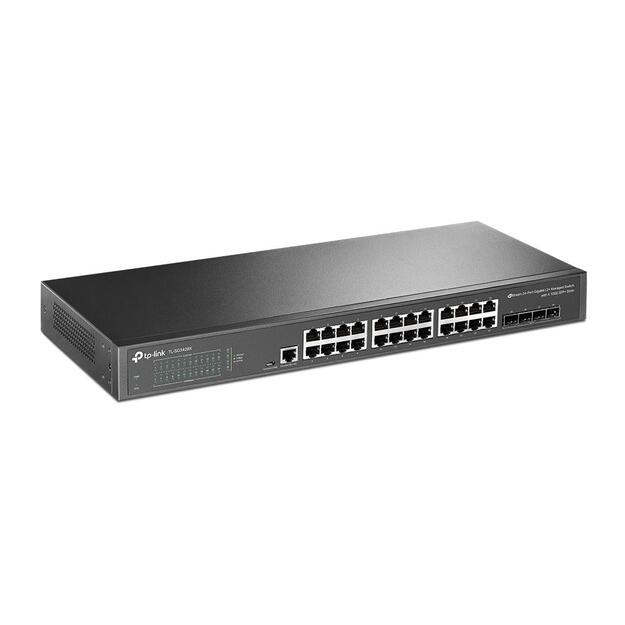Switch|TP-LINK|TL-SG3428X|Type L2+|Rack|4xSFP+|1xConsole|TL-SG3428X