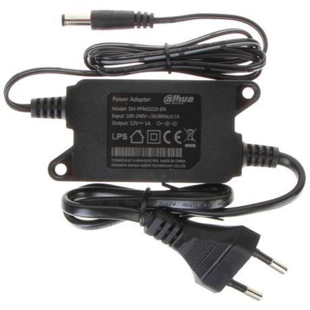 POWER ADAPTER 12V 1A/PFM321D-EN DAHUA