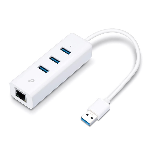 USB belaidžio tinklo adapteris USB3 3PORT 1000M UE330 TP-LINK