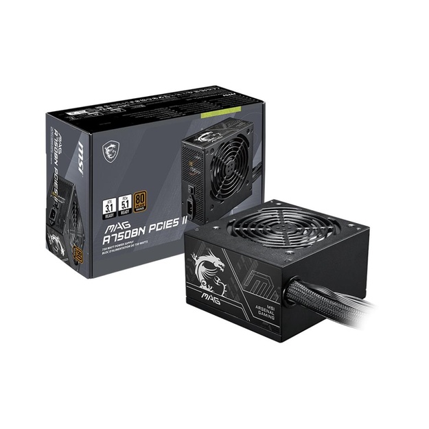 MSI MAG A750BN PCIE5 II 750W BRONZE PSU