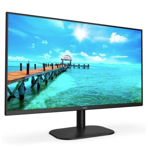 Monitorius AOC 27B2H 27inch IPS FHD 1920x1080 16:9 250cd/m2 1000:1 7ms HDMI1.4 and VGA inputs Lowblue Mode VESA Compatible