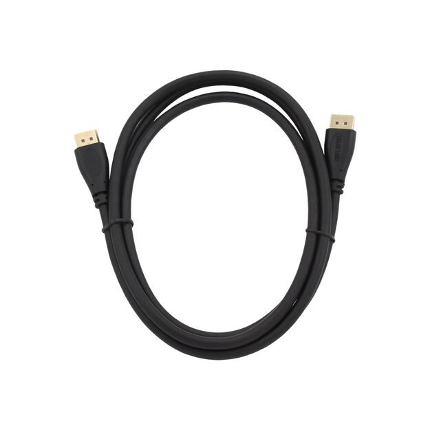 GEMBIRD CC-DP2-10 Gembird cable DISPLAYPORT V1.2 3M GOLD 4K Black 11