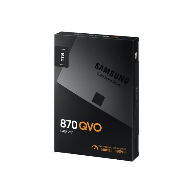 Kietasis diskas (SSD) vidinis SAMSUNG 870 QVO SSD 1TB SATA 2.5inch