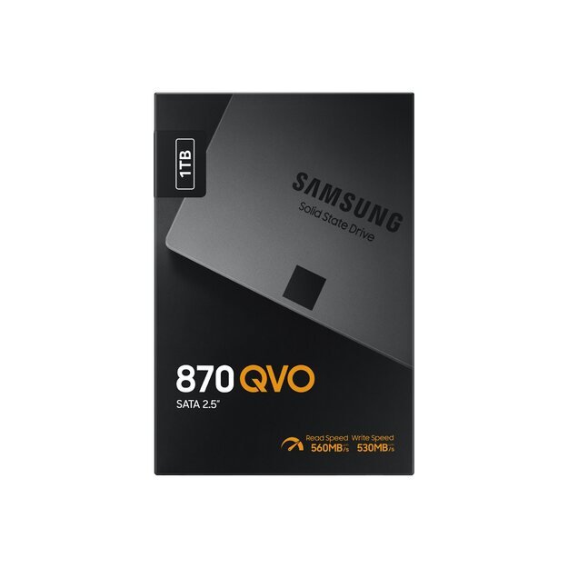 Kietasis diskas (SSD) vidinis SAMSUNG 870 QVO SSD 1TB SATA 2.5inch