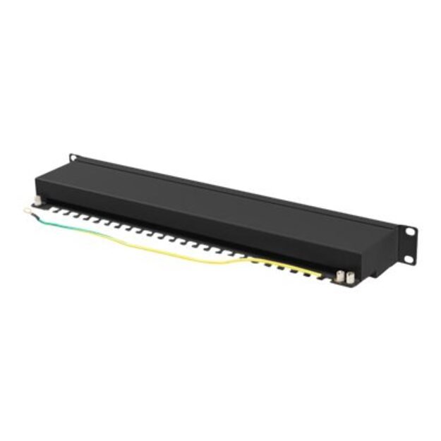 Komutacinė panelė LANBERG 24 port 1U cat.6A FTP black 4