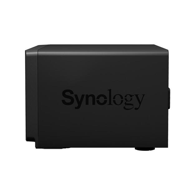 SYNOLOGY DS1821+ 8-Bay NAS AMD Ryzen Embedded V1500B quad-core 2.2GHz 4GB DDR4 up to 32GB 4xUSB 3.2 Gen 1 2xeSATA