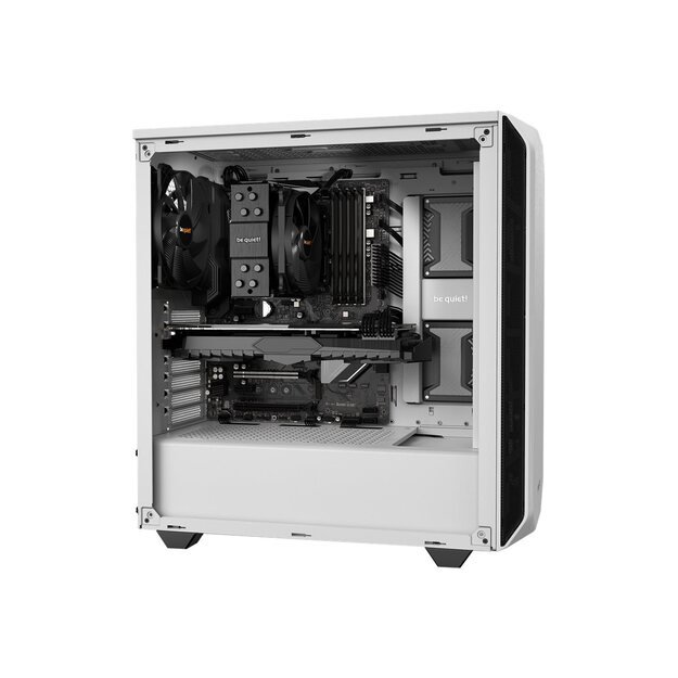 Kompiuterio korpusas |BE QUIET|Pure Base 500 White|MidiTower|Not included|ATX|MicroATX|MiniITX|Colour White|BG035