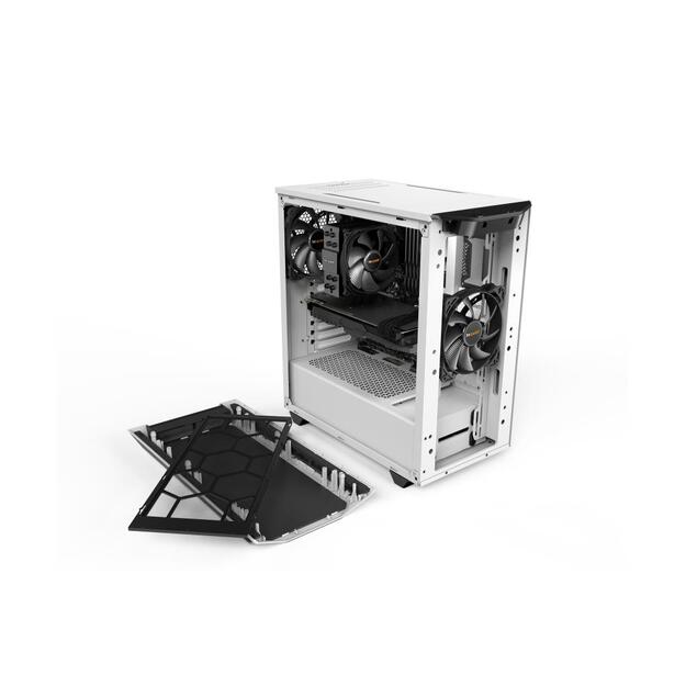 Case|BE QUIET|Pure Base 500 White|MidiTower|Not included|ATX|MicroATX|MiniITX|Colour White|BG035