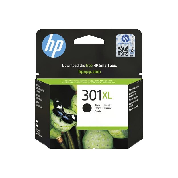 HP 301XL ink black DeskJet 1050 2050 All-in-One Printer