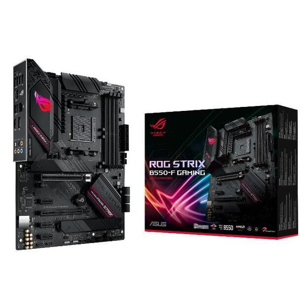 Pagrindinė plokštė|ASUS|AMD B550|SAM4|ATX|3xPCI-Express 3.0 1x|1xPCI-Express 3.0 16x|2xM.2|1xPCI-Express 4.0 16x|Memory DDR4|Memory slots 4|1xHDMI|1xDisplayPort|2xUSB 2.0|1xUSB type C|5xUSB 3.2|1xOptical S/PDIF|1xRJ45|5xAudio port|ROGSTRIXB550-FGAMING