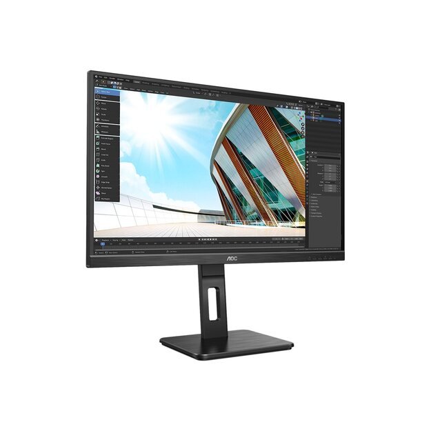 Monitorius AOC 27P2Q 27inch full HD monitors USB VGA DVI HDMI