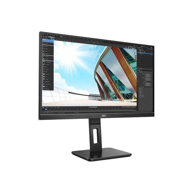 Monitorius AOC 27P2Q 27inch full HD monitors USB VGA DVI HDMI 32