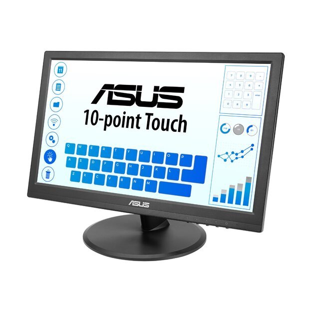 Monitorius ASUS MON VT168HR 15.6inch Tactile FAUX 3-year warranty Exchange on site D+1