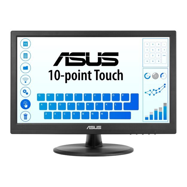 Monitorius ASUS MON VT168HR 15.6inch Tactile FAUX 3-year warranty Exchange on site D+1