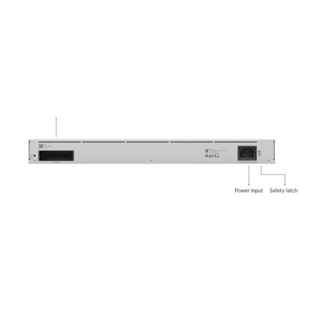 Komutatorius UBIQUITY UDM-SE Switch UniFi Dream Machine 8x RJ45 1000Mb/s 1x SFP+ 1x RJ45 2.5Gb/s WAN 1x SFP+ WAN 128GB SSD