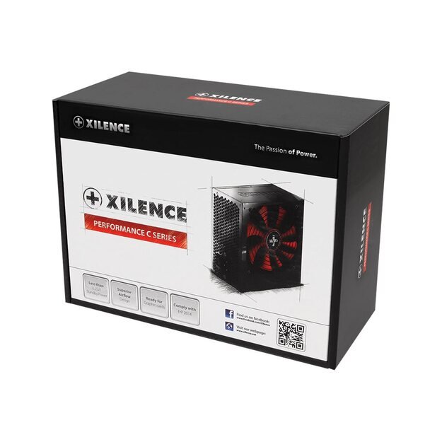 Maitinimo šaltinis kompiuteriui PSU ATX2.3 400W/XN041 XILENCE