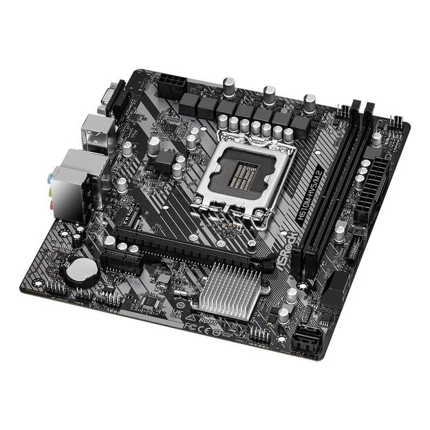 Pagrindinė plokštė MB H610 S1700 MATX/H610M-HVS/M.2 R2.0 ASROCK 6