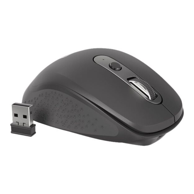 Kompiuterinė pelė belaidė NATEC Falcon optical 3200DPI 2.4GHz + BT 5.0 black