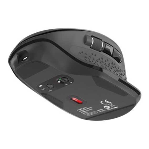 Kompiuterinė pelė belaidė NATEC Falcon optical 3200DPI 2.4GHz + BT 5.0 black