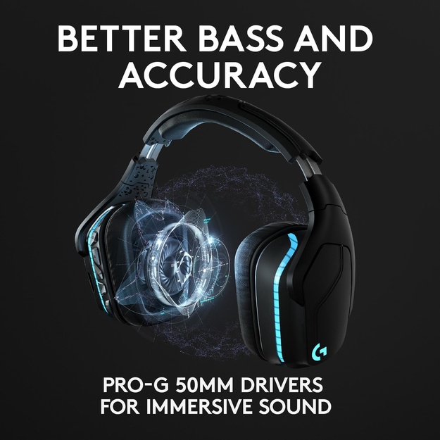 Ausinės HEADSET GAMING G935/981-000744 LOGITECH