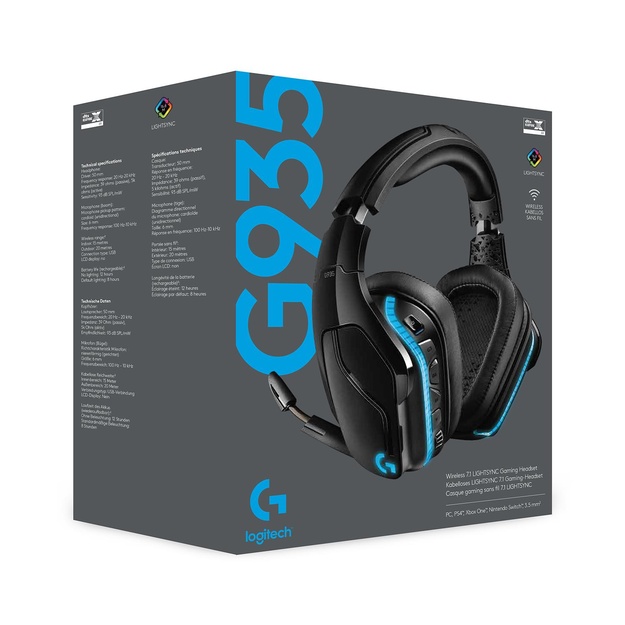 Ausinės HEADSET GAMING G935/981-000744 LOGITECH