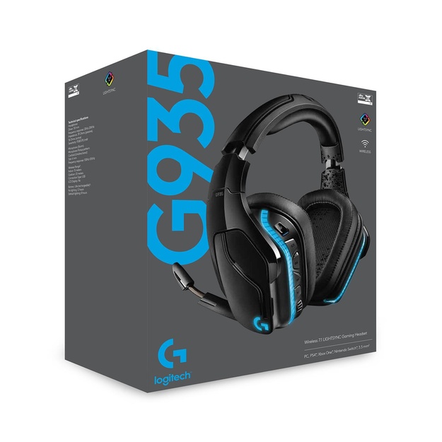 Ausinės HEADSET GAMING G935/981-000744 LOGITECH