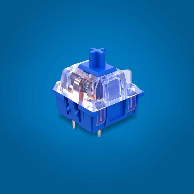Klaviatūra laidinė ALLOY ORIGINS CORE/PBT HX BLUE 639N8AA#ABA HYPERX
