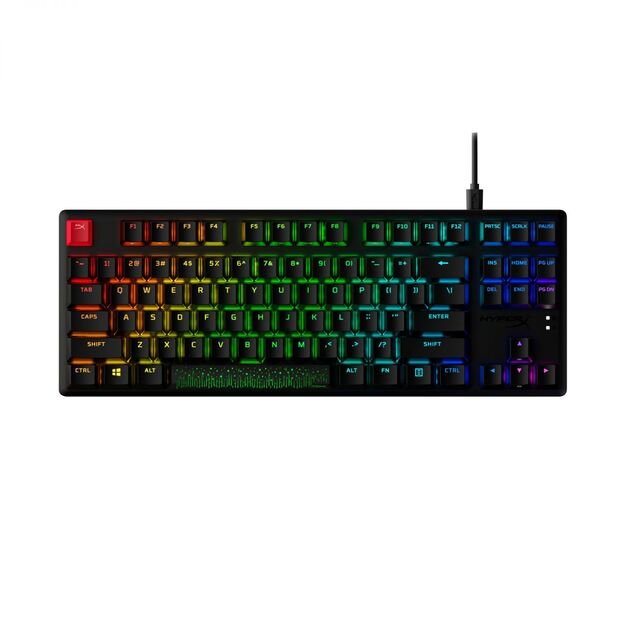 Klaviatūra laidinė ALLOY ORIGINS CORE/PBT HX BLUE 639N8AA#ABA HYPERX 18