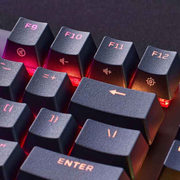 Klaviatūra laidinė ALLOY ORIGINS CORE/PBT HX BLUE 639N8AA#ABA HYPERX