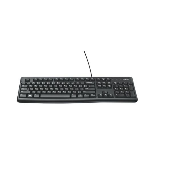 Klaviatūra laidinė K120 USB US/920-002479 LOGITECH 7