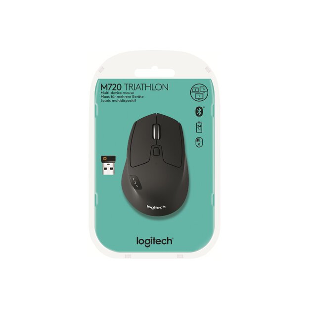 Kompiuterinė pelė belaidė LOGITECH M720 Triathlon Mouse 28