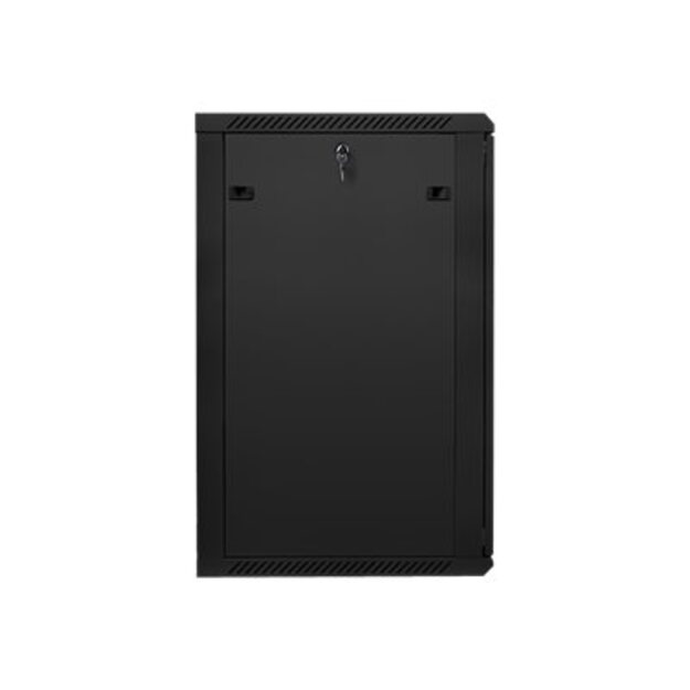 Komutacinė spinta pakabinama LANBERG WF01-6622-10B rack 19 demounted flat pack 22U/600x600mm black