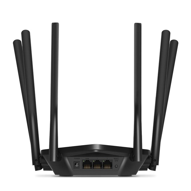 Maršrutizatorius |MERCUSYS|1900 Mbps|1 WAN|2x10/100/1000M|Number of antennas 6|MR50G