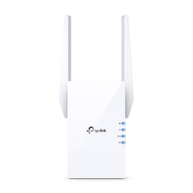 Belaidžio ryšio stiprintuvas TP-LINK RE605X AX1800 Wi-Fi 6 Broadcom Quad-core 2x ext. antennas MU-MIMO