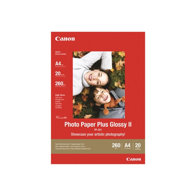 CANON PP-201 Photopaper A4 20Sheets glossy