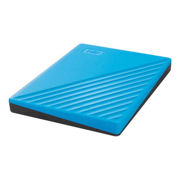 Išorinis kietasis diskas HDD |WESTERN DIGITAL|My Passport|2TB|USB 2.0|USB 3.0|USB 3.2|Colour Blue|WDBYVG0020BBL-WESN