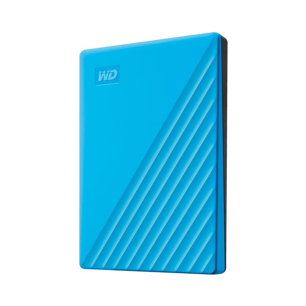 Išorinis kietasis diskas HDD |WESTERN DIGITAL|My Passport|2TB|USB 2.0|USB 3.0|USB 3.2|Colour Blue|WDBYVG0020BBL-WESN