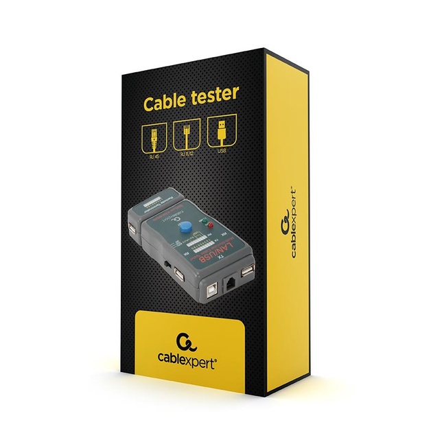 Kabelių testeris UTP/STP/USB/NCT-2 GEMBIRD