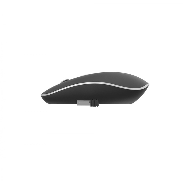 Kompiuterinė pelė belaidė OPTICAL WRL/BLACK MUSW-4B-01 GEMBIRD