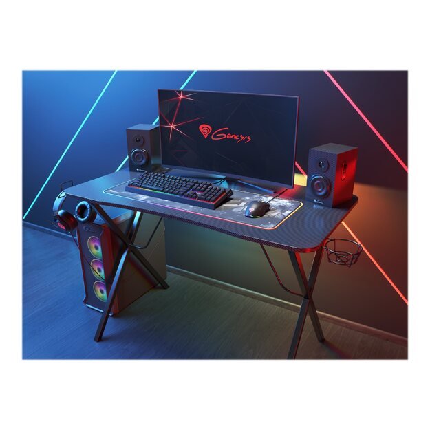 Žaidimų stalas  NATEC Genesis gaming desk Holm 200 RGB